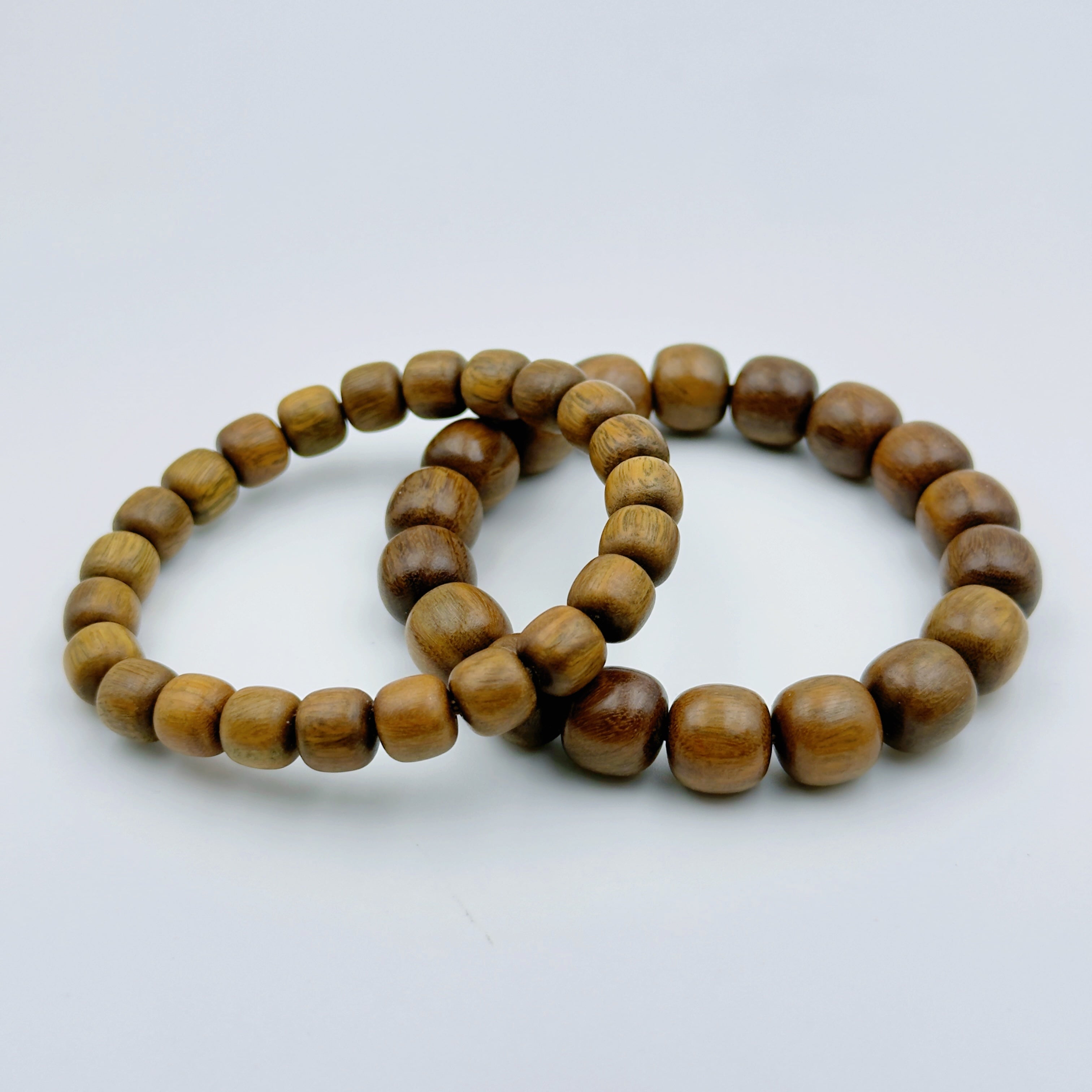 Green Sandalwood （faint fragrance） Beaded Bracelet*1
