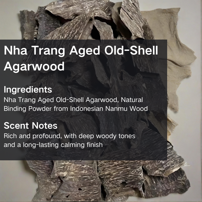 Nha Trang Aged Old-Shell Agarwood Incense Sticks 10g
